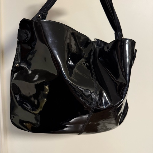 Salvatore Ferragamo Patent Shoulder Bag - Picture 6 of 17
